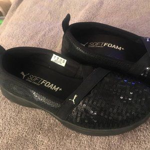 puma Shoes - Size 5 glitter puma slip on puma Shoes - Size 5 glitter puma slip on
